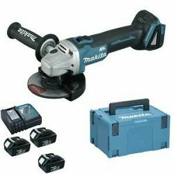 MAKITA AKU BRUSILICA DGA504RFE3 125mm 18V 3X3Ah